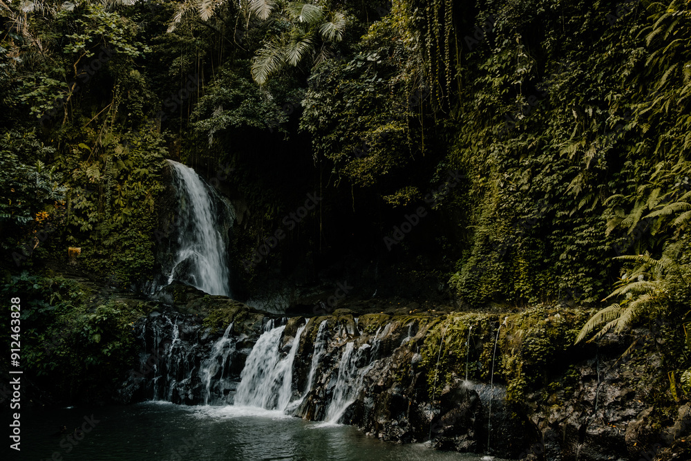 Waterfall in Bali Indonesia Waterfall in Bali Indonesia