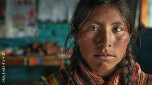 Close-up portrait of a youn...