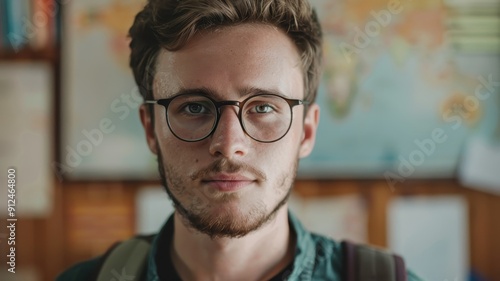 Close-up portrait of a youn...