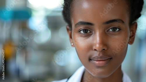 Close-up portrait of a youn...