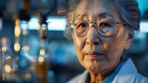 Close-up portrait of an eld...
