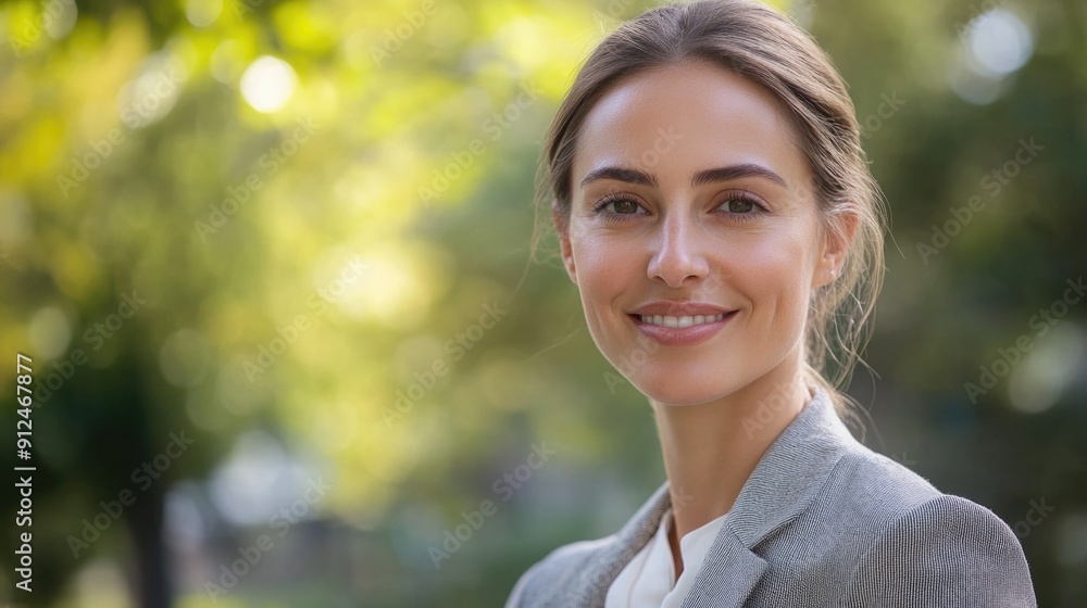 Professional woman with a smile, great for corporate or personal use Professional woman with a smile, great for corporate or personal use