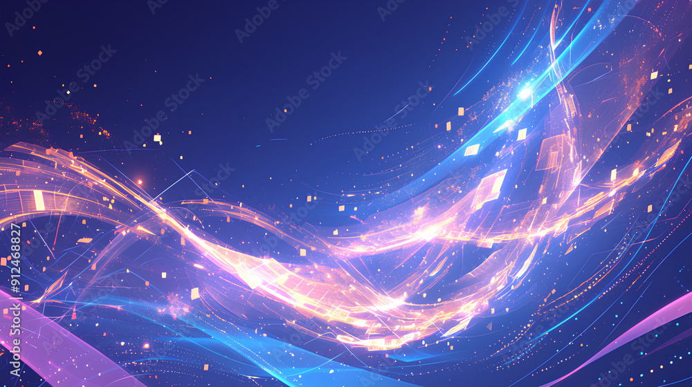 Fototapeta premium digital pixelate technology background