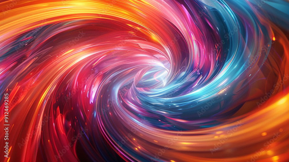 A vibrant abstract design of swirling, multi-colored streaks of light, creating a dynamic, energetic composition that evokes a sense of motion. A vibrant abstract design of swirling, multi-colored streaks of light, creating a dynamic, energetic composition that evokes a sense of motion.