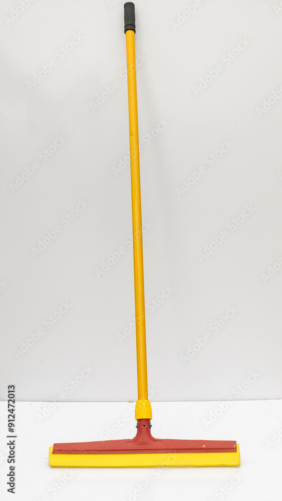 Floor wiper isolated on white background Floor wiper isolated on white background