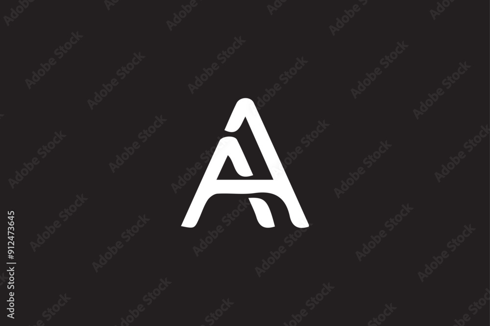 AA letter logo design icon template elements colorful alphabet collection type characters logo type. AA letter logo design icon template elements colorful alphabet collection type characters logo type.