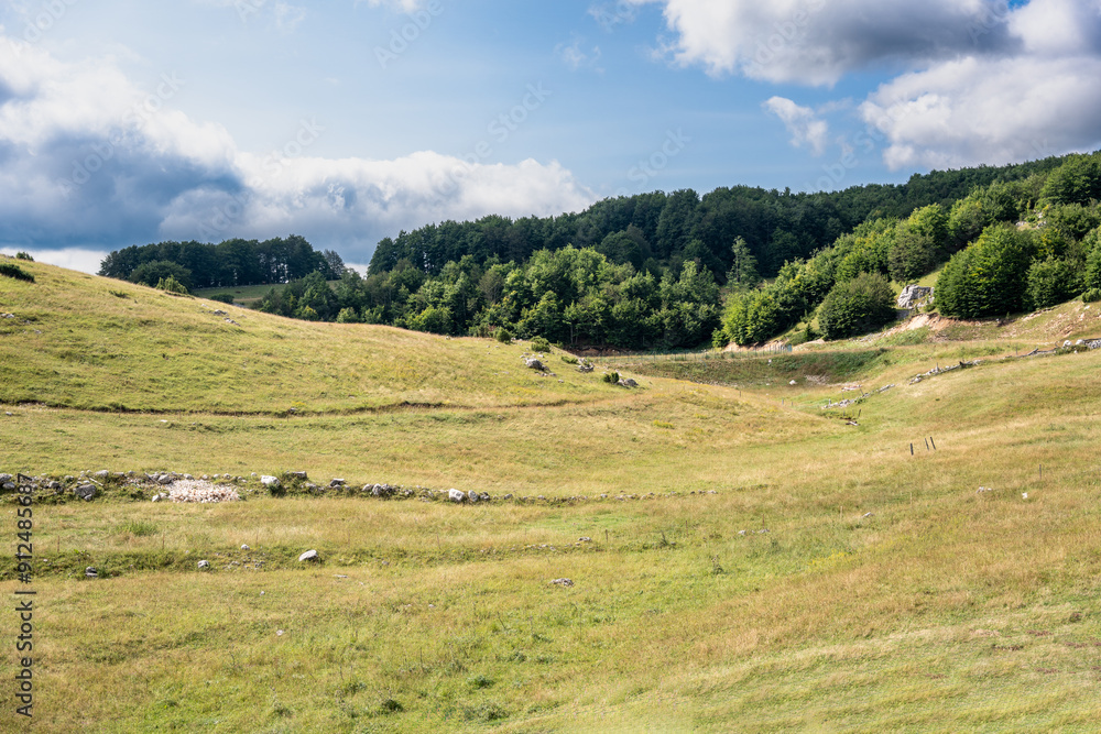 Majestic summer day in the Durmitor National park. Village Zabljak, Montenegro, Balkans, Europe. Scenic image of popular travel destination. Discover the beauty of earth. Hiking nature destination Majestic summer day in the Durmitor National park. Village Zabljak, Montenegro, Balkans, Europe. Scenic image of popular travel destination. Discover the beauty of earth. Hiking nature destination