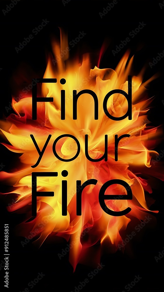 Find Your Fire colorful background and text (T-shirt Design Motivational Quote, Illustration ,Typography) Find Your Fire colorful background and text (T-shirt Design Motivational Quote, Illustration ,Typography)