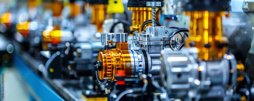 Compressor providing air for a CNC machine, precision manufacturing Powerful and precise, efficient and reliable, industrial machinery Compressor providing air for a CNC machine, precision manufacturing Powerful and precise, efficient and reliable, industrial machinery