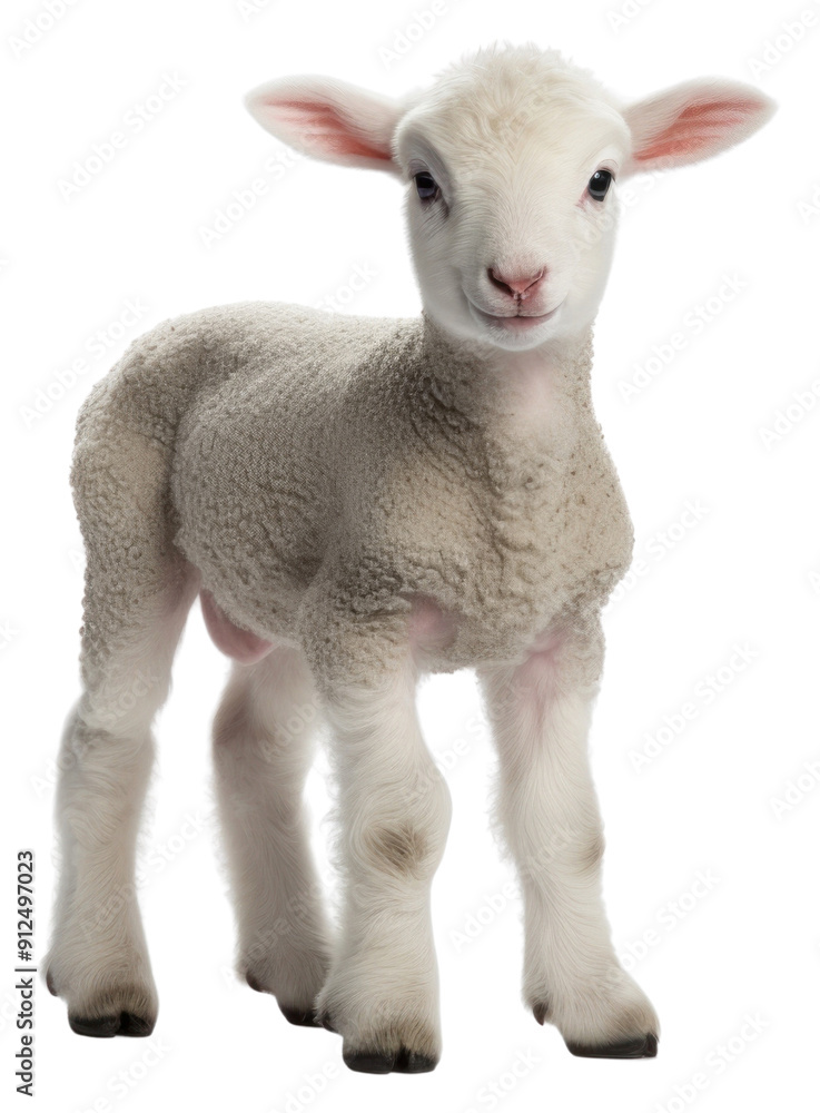 Fototapeta premium PNG Livestock animal mammal sheep.