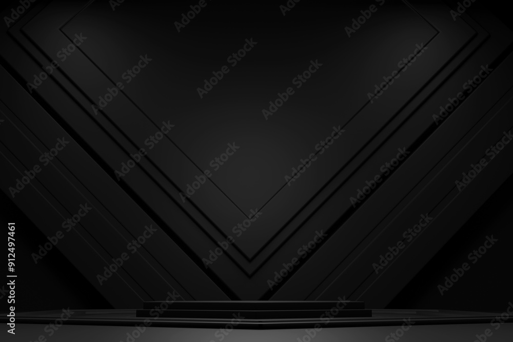 Minimal black dark circle podium rough surface rock meteorite mountain light shadow platform 3d Minimal black dark circle podium rough surface rock meteorite mountain light shadow platform 3d