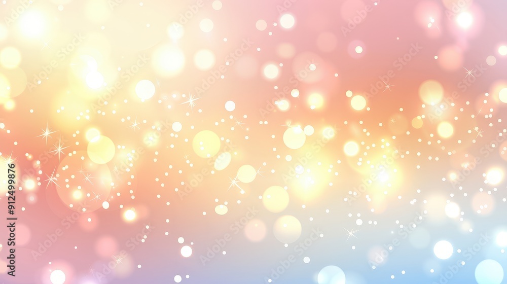 Soft Pastel Bokeh Background with Gentle Hues of Pink, Yellow and Blue Soft Pastel Bokeh Background with Gentle Hues of Pink, Yellow and Blue
