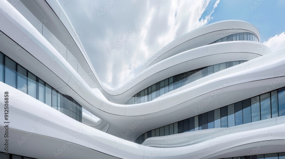 Abstract modern architecture Abstract modern architecture