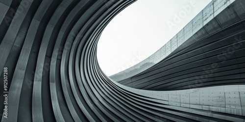 Wallpaper Mural Abstract modern architecture Torontodigital.ca