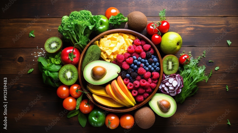 Healthy Food Arrangement Healthy Food Arrangement