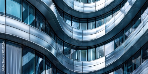 Abstract modern architecture