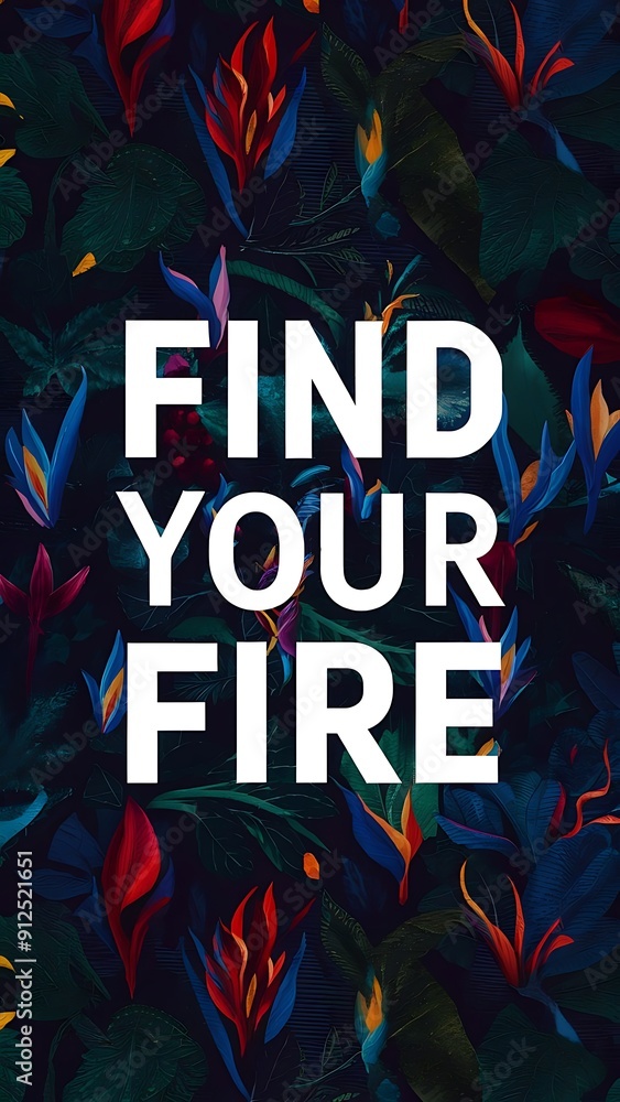 Find Your Fire colorful background and text (T-shirt Design Motivational Quote, Illustration ,Typography) Find Your Fire colorful background and text (T-shirt Design Motivational Quote, Illustration ,Typography)