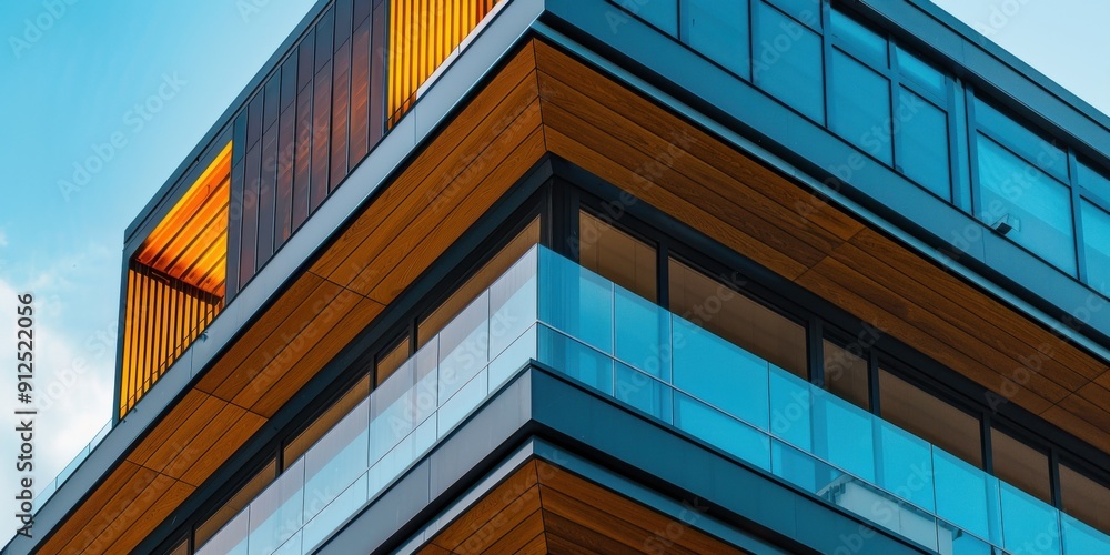Abstract modern architecture Abstract modern architecture