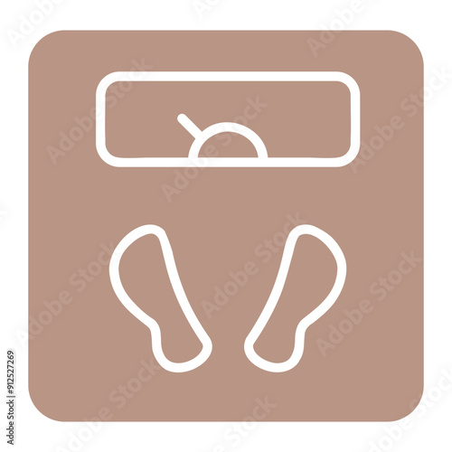 Bathroom Scale Icon