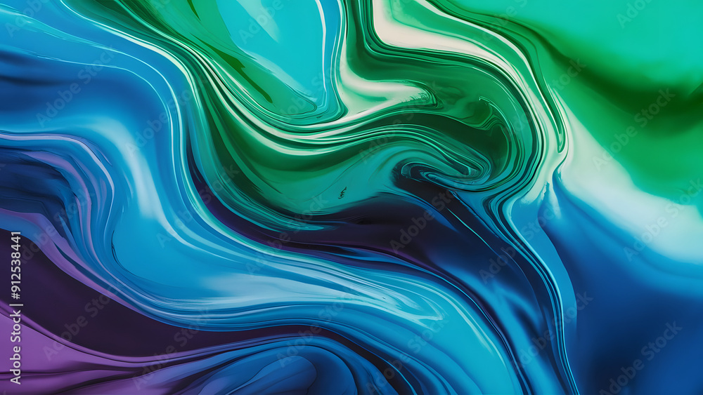 Swirly abstract liquid background with waves, colorful wallpaper. Swirly abstract liquid background with waves, colorful wallpaper.