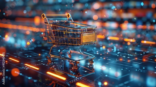 AI-Assisted Smart Shopping Cart Illuminates the Future of Retail photo