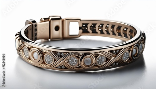 PNG of a elegant wrist bracelet.