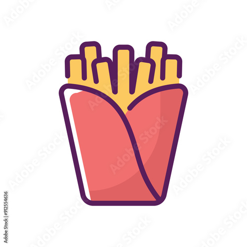 fries vector icon