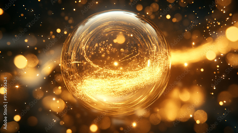 Gold glitter circle of light shine sparkles and golden spark particles in circle frame on black background. Christmas magic stars glow, firework confetti of glittery ring shimmer Gold glitter circle of light shine sparkles and golden spark particles in circle frame on black background. Christmas magic stars glow, firework confetti of glittery ring shimmer