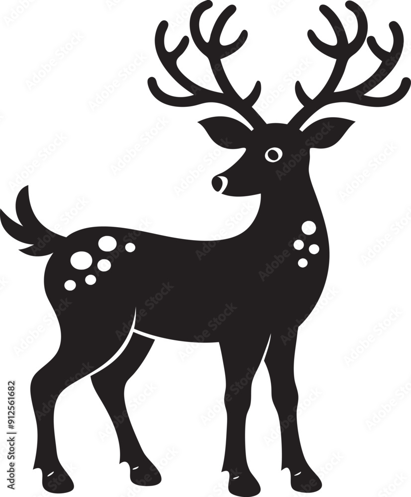 deer illustration deer illustration