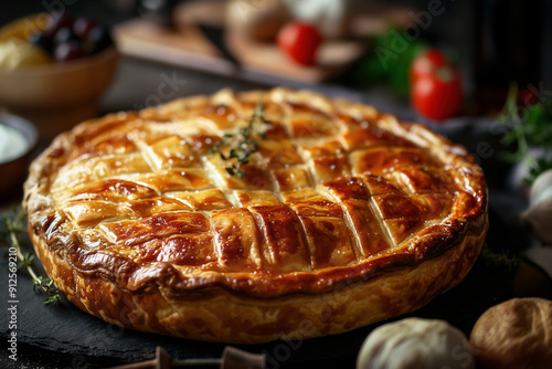 Galette des Rois or royal p...