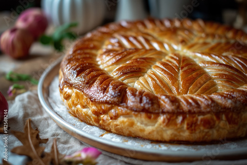 Galette des Rois or royal p...