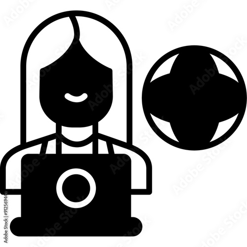 Remote Education Icon