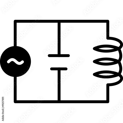 Parallel LC Circuits Icon