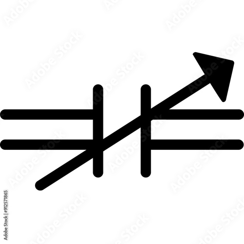 Variable Capacitor Icon