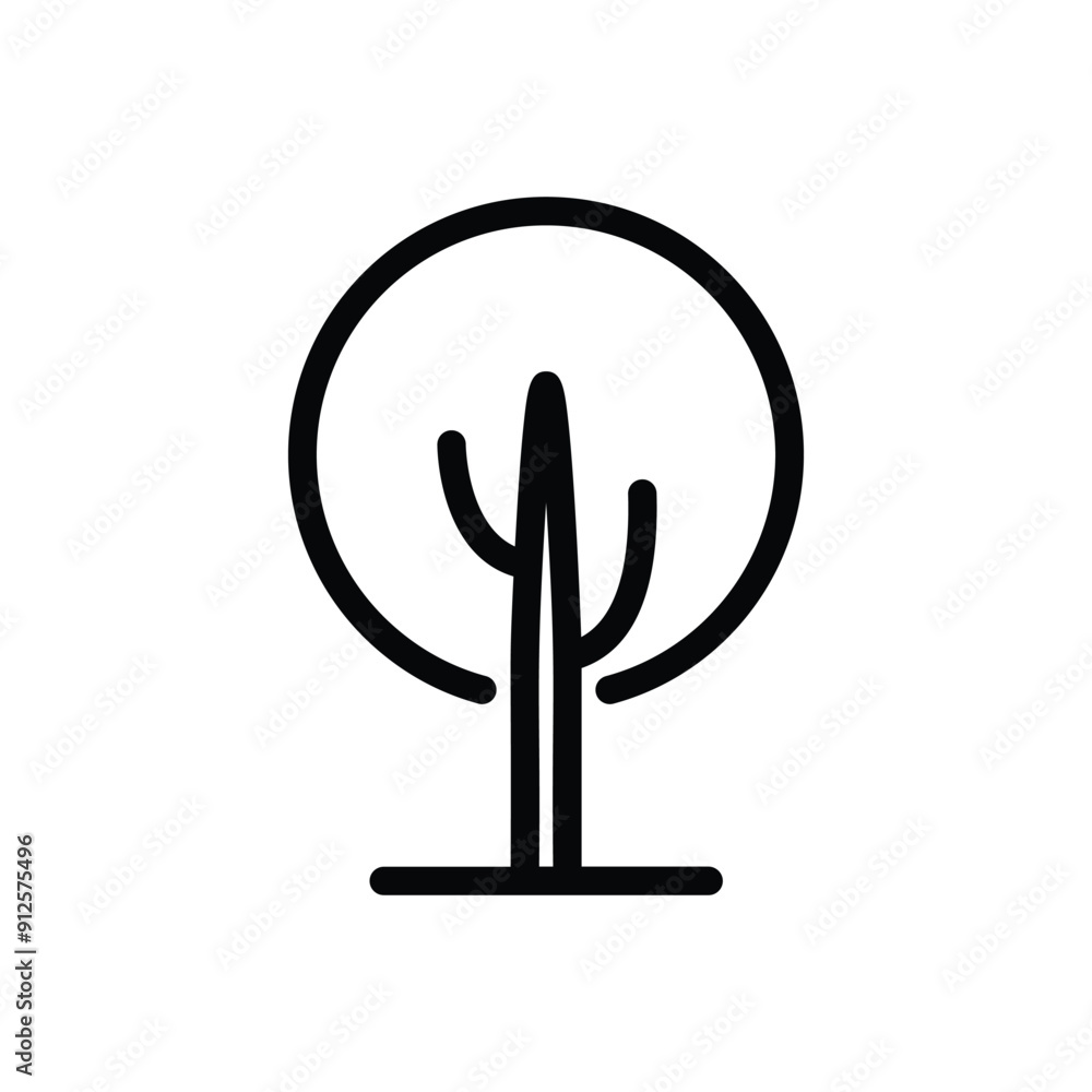 Tree vector icons Tree vector icons