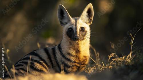 aardwolf an African native animal photo