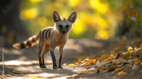 aardwolf an African native animal photo