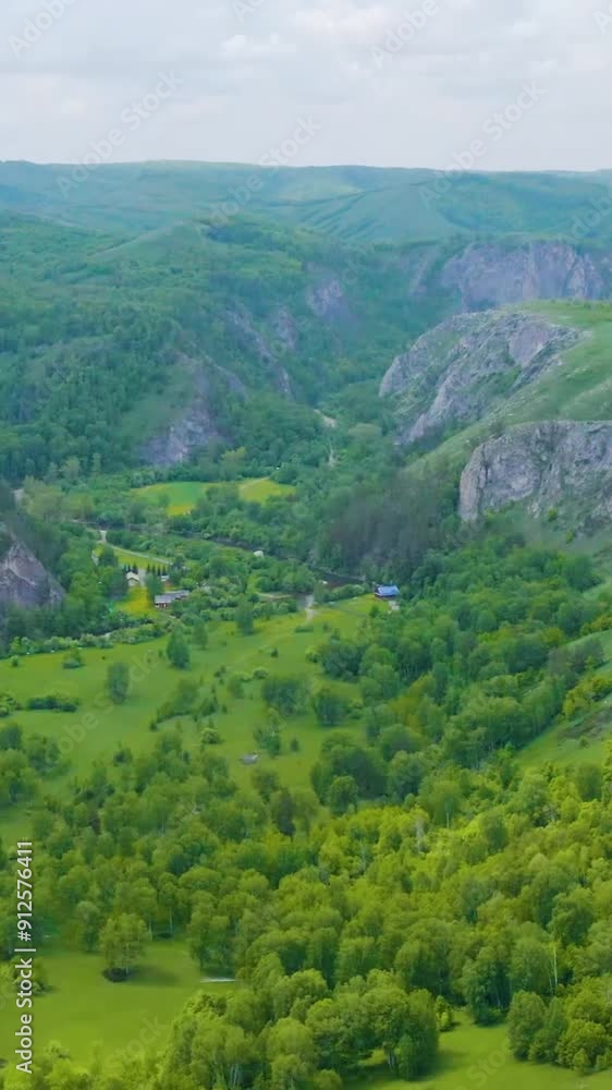 Fantastic view of mountain during summer Fantastic view of mountain during summer
