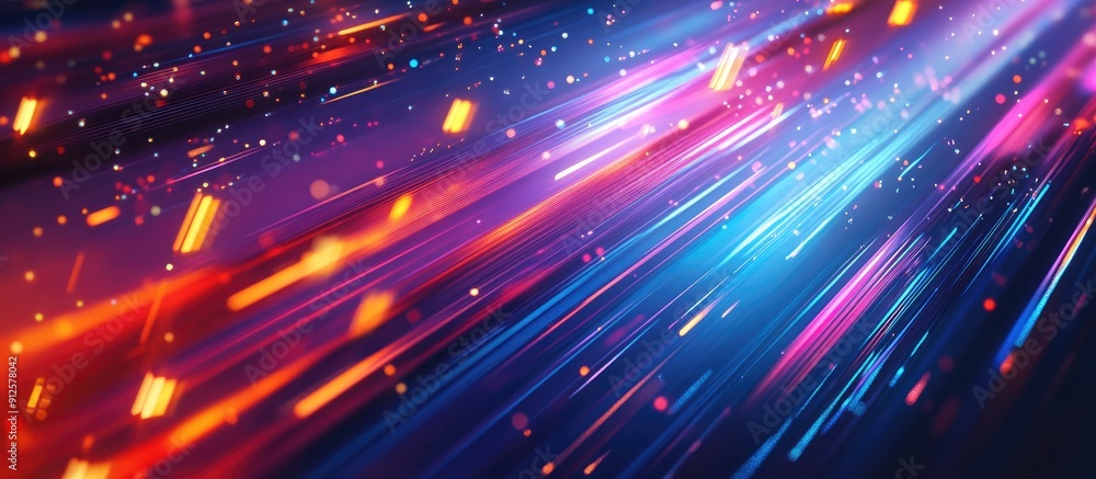 Vibrant Abstract Technology Pattern with Dynamic Speed Elements Vibrant Abstract Technology Pattern with Dynamic Speed Elements