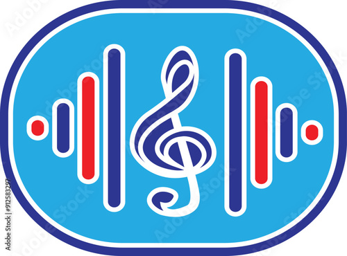 Картината върху платно music