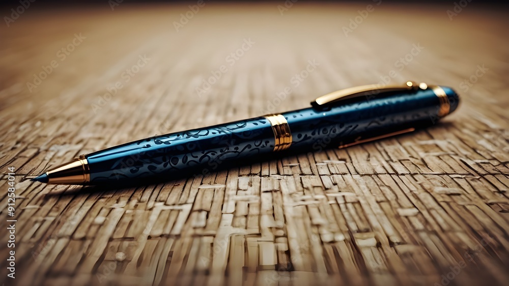 Fototapeta premium pen on the table