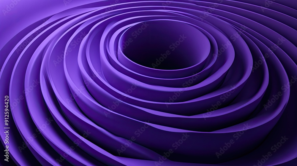 3D purple background with layered concentric circles creating a sense of depth. 3D purple background with layered concentric circles creating a sense of depth.