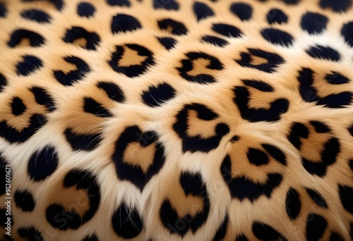 leopards spot fur background 