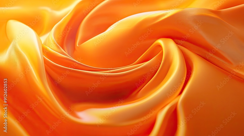 Fototapeta premium Luxurious 3D orange background with rich textures and subtle lighting, perfect for high-end and elegant presentations.