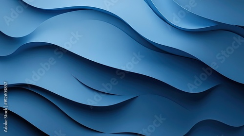 Minimalist 3D blue background with clean lines and subtle textures, perfect for modern and understated designs.