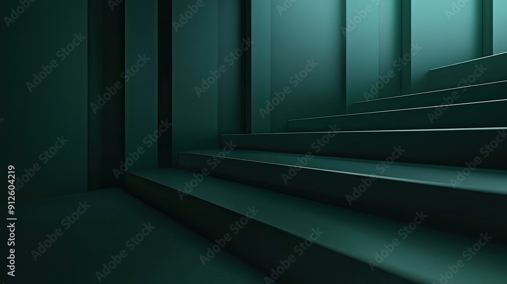 Minimalist 3D dark green background with clean lines and subtle lighting, ideal for modern and sleek designs. Minimalist 3D dark green background with clean lines and subtle lighting, ideal for modern and sleek designs.