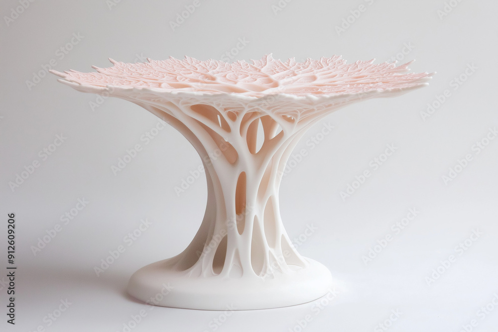 Sustainable Design: A Void Pedestal with Pearl White Base Sustainable Design: A Void Pedestal with Pearl White Base