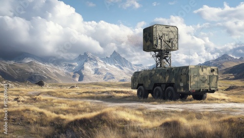 Military Radar System in Mountainous Terrain