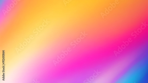 Illustration painting abstract blurred gradient color background in bright colors, colorful smooth design.