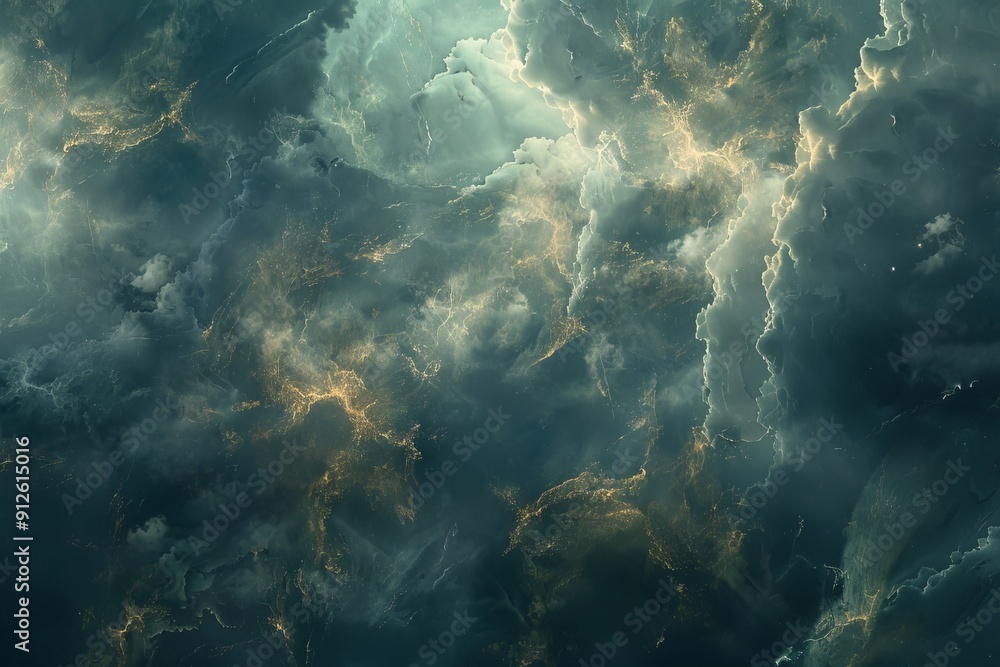 Fototapeta premium Dramatic Cloudy Sky Backgrounds for Intense Visuals